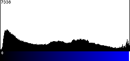 Blue Histogram