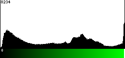 Green Histogram