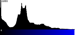 Blue Histogram