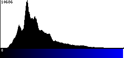Blue Histogram