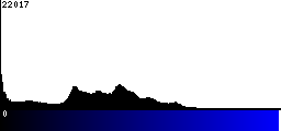 Blue Histogram