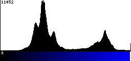 Blue Histogram