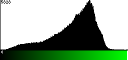 Green Histogram