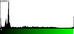 Green Histogram