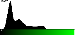 Green Histogram