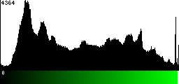 Green Histogram