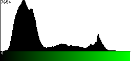 Green Histogram