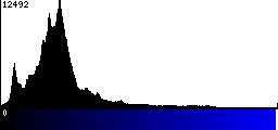 Blue Histogram