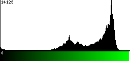 Green Histogram