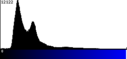 Blue Histogram