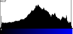 Blue Histogram