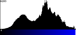 Blue Histogram