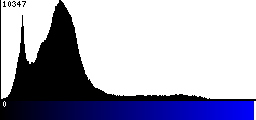Blue Histogram