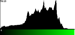 Green Histogram
