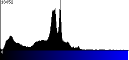 Blue Histogram