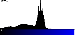 Blue Histogram