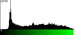 Green Histogram