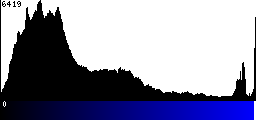 Blue Histogram