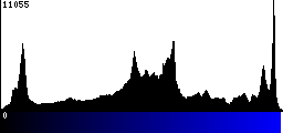 Blue Histogram