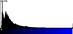 Blue Histogram