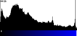 Blue Histogram