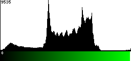 Green Histogram