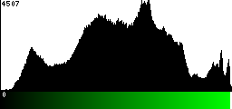 Green Histogram