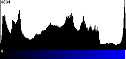 Blue Histogram