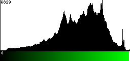 Green Histogram