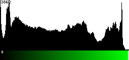 Green Histogram