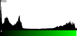 Green Histogram