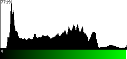 Green Histogram