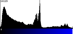 Blue Histogram