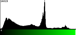 Green Histogram