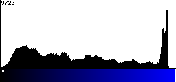 Blue Histogram