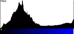 Blue Histogram