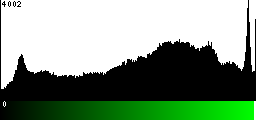 Green Histogram