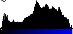 Blue Histogram