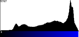 Blue Histogram