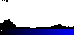 Blue Histogram