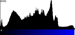 Blue Histogram