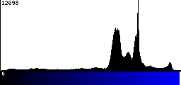 Blue Histogram