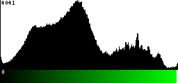 Green Histogram