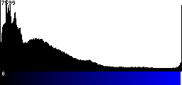 Blue Histogram