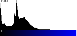Blue Histogram