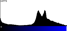 Blue Histogram