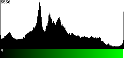Green Histogram