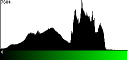 Green Histogram