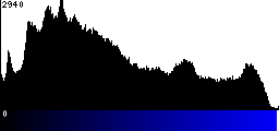 Blue Histogram
