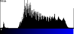 Blue Histogram